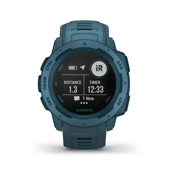 Montre GPS robuste Garmin Instinct® - Bleu lac Reconditionné - 160,55 € Montre GPS robuste Garmin Instinct® - Bleu lac Reconditionné Garmin reconditionné disponible sur Cdiscount Seconde Vie