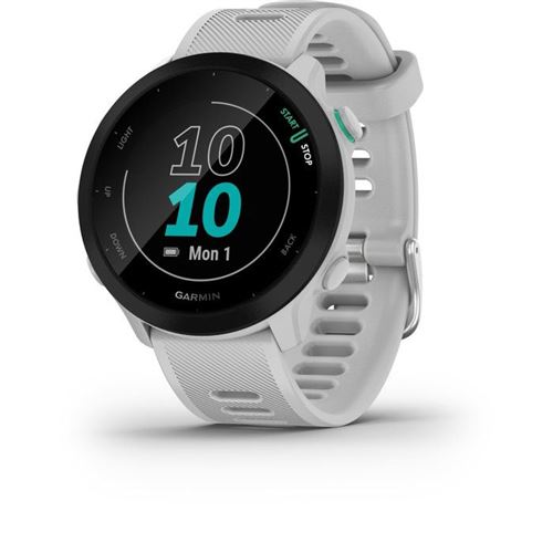 Montre GPS running – GARMIN – Forerunner 55 – Blanc État correct N/A reconditionné disponible sur Fnac