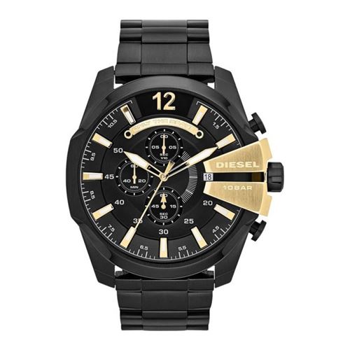 Montre Homme Diesel Mega Chief DZ4338 État correct Diesel reconditionné disponible sur Fnac