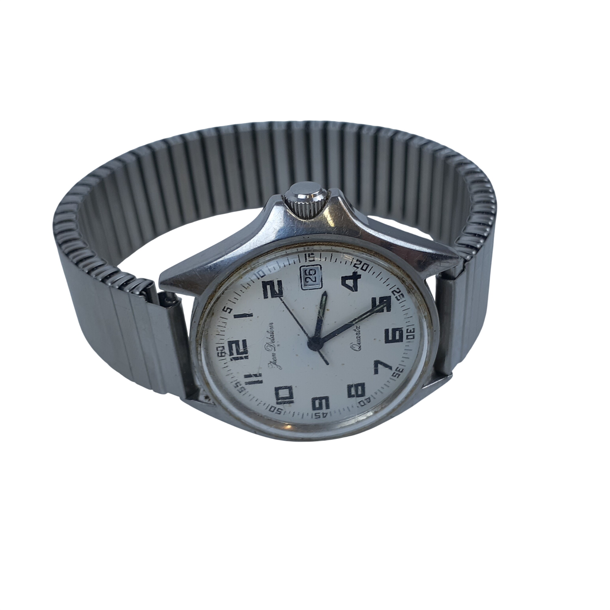 Montre homme Jean Delatour Quartz Bon état - 26,00 € Montre homme Jean Delatour Quartz Bon état reconditionné disponible sur Label Emmaüs
