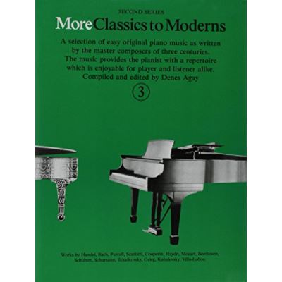 MORE CLASSICS TO MODERNS VOL.3 État correct reconditionné disponible sur Fnac
