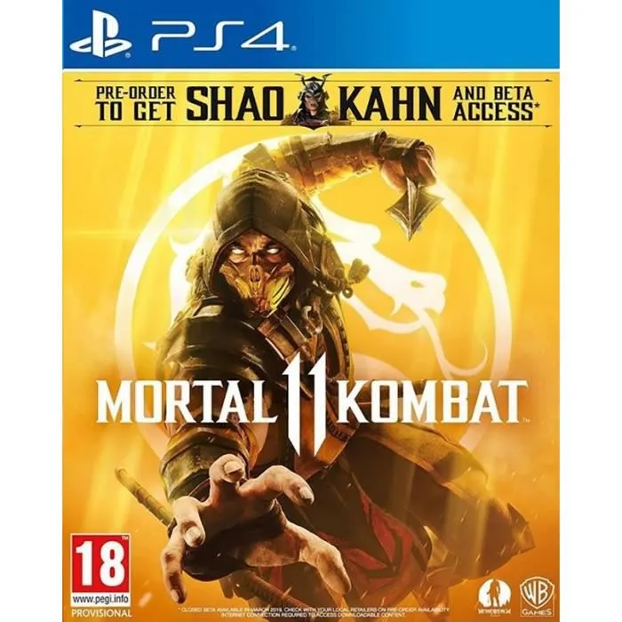 Acheter Mortal Kombat 11 PS4 Reconditionné - 29,90 € Mortal Kombat 11 PS4 Reconditionné Warner Bros. Games reconditionné disponible sur Cdiscount Seconde Vie