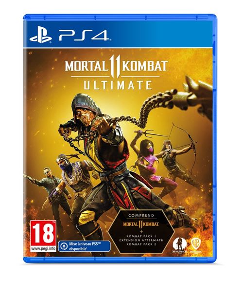 Mortal Kombat 11 Ultimate PS4 État correct - 33,29 € Mortal Kombat 11 Ultimate PS4 État correct Warner Bros. Entertainment France reconditionné disponible sur Fnac