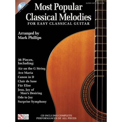 Most Beautiful Classical Melodies for Easy Classical Guitar État correct reconditionné disponible sur Fnac