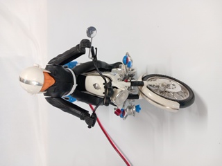 Voir photo 6 de Moto de Police Honda Filoguidé Joustra échelle 1.6 Moto de Police Honda Filoguidé Joustra échelle 1.6 Bon état reconditionné photo 6