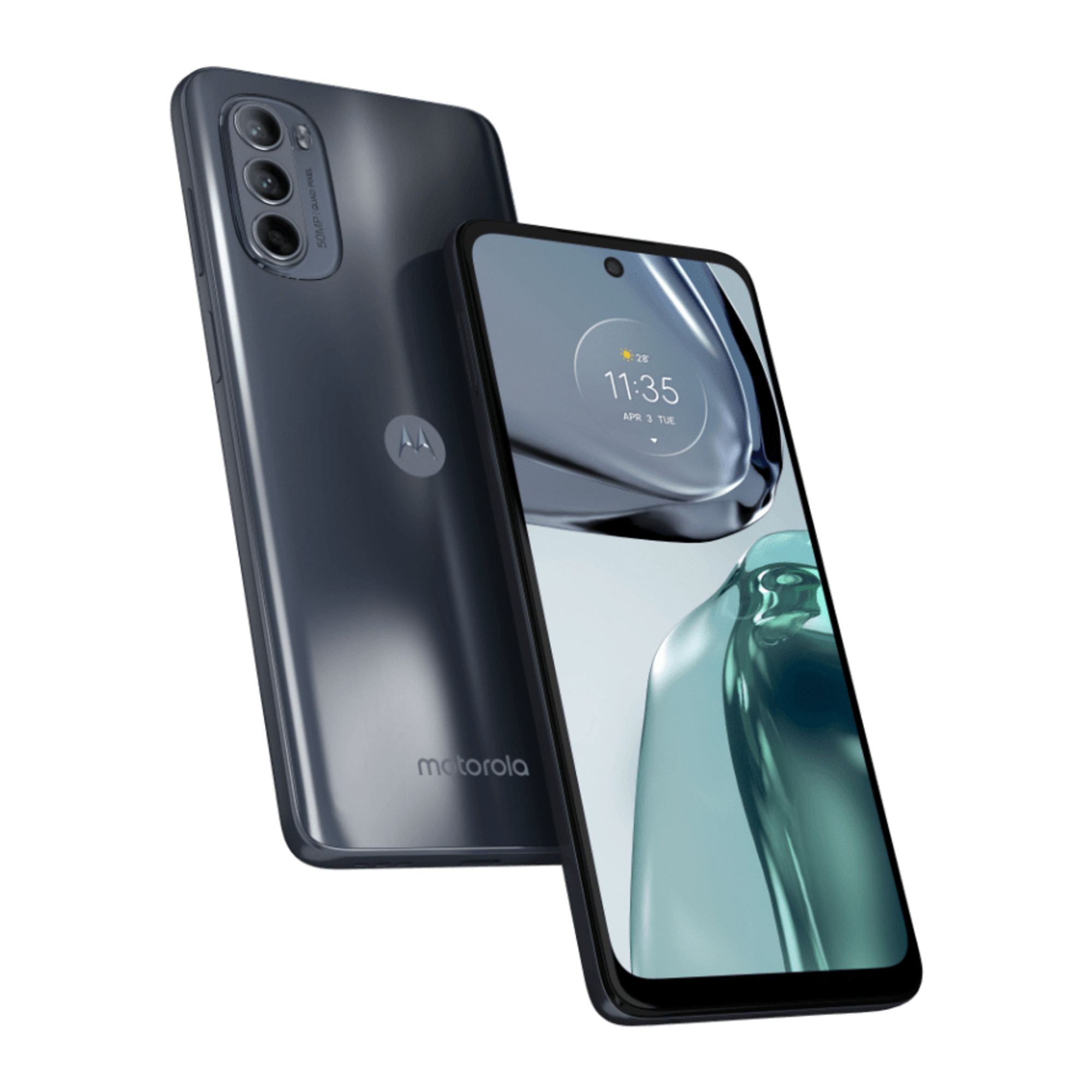 Moto G62 (5G) 128 Go, Gris, Débloqué - Excellent état Parfait état Motorola reconditionné disponible sur Pixmania