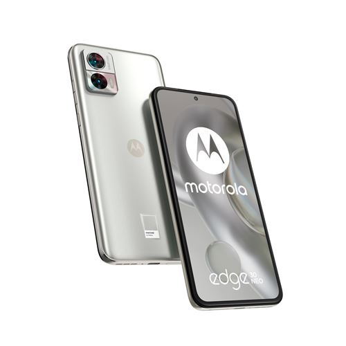 Motorola Edge 30 Neo 15,9 cm (6.28") Double SIM Android 12 5G USB Type-C 8 Go 256 Go 4020 mAh Argent État correct reconditionné disponible sur Fnac