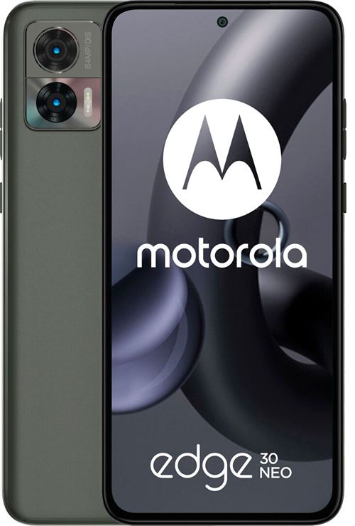 Motorola Edge 30 Neo - 5G smartphone - double SIM - RAM 8 Go / Mémoire interne 128 Go - écran pOLED - 6.28" - 2400 x 1080 pixels (120 Hz) - 2x caméras arrière 64 MP. 13 MP - front camera 32 MP - onyx noir État correct reconditionné disponible sur Fnac