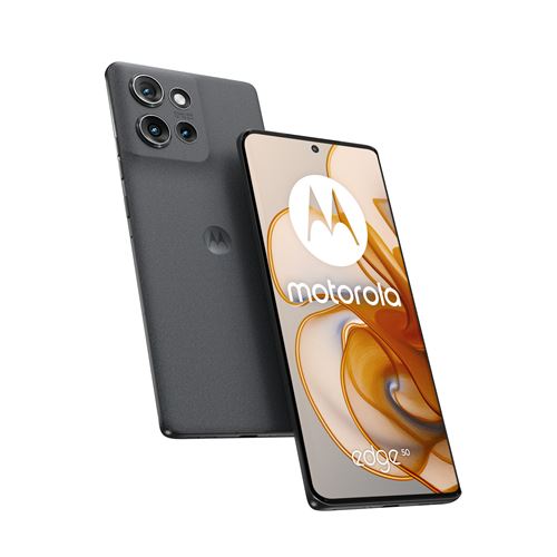 Motorola Edge 50 - 5G smartphone - double SIM - RAM 12 Go / Mémoire interne 512 Go - écran pOLED - 6.67" - 2712 x 1220 pixels (120 Hz) - 3 x caméras arrière 50 MP, 13 MP, 10 MP - front camera 32 MP - gris koala État correct Motorola reconditionné disponible sur Fnac
