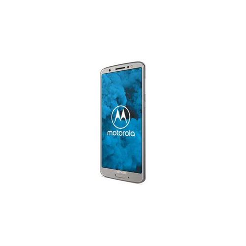 Motorola Moto G6 - 4G smartphone - double SIM - RAM 3 Go / Mémoire interne 32 Go - microSD slot - Écran LCD - 5.7" - 2160 x 1080 pixels - 2x caméras arrière 12 MP, 5 MP - front camera 8 MP - argent État correct Motorola reconditionné disponible sur Fnac