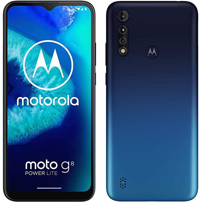 Motorola Moto G8 Power Lite 64 Go - Bleu - Débloqué Reconditionné Motorola reconditionné disponible sur Backmarket