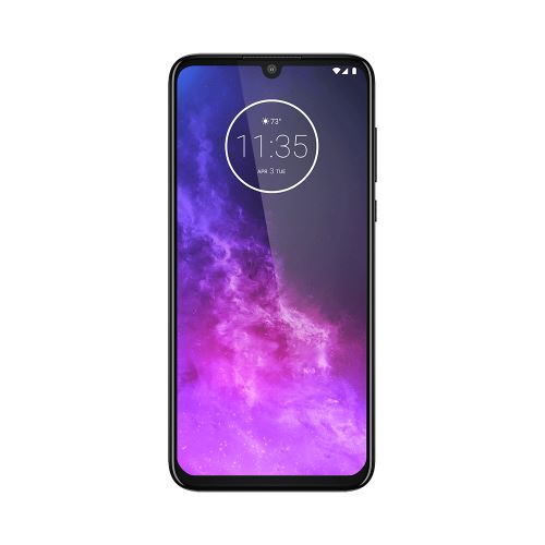 Motorola One Zoom - Android One - 4G smartphone - double SIM - RAM 4 Go / Mémoire interne 128 Go - microSD slot - écran OLED - 6.4" - 2520 x 1080 pixels - 4x caméras arrière 48 MP, 16 MP, 8 MP, 5 MP - front camera 25 MP - gris électrique État correct Motorola reconditionné disponible sur Fnac