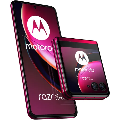 Motorola razr 40 Ultra 6.9" Double SIM Android 13 5G USB Type-C 8 Go 256 Go 3800 mAh Magenta Bon état reconditionné disponible sur Rakuten