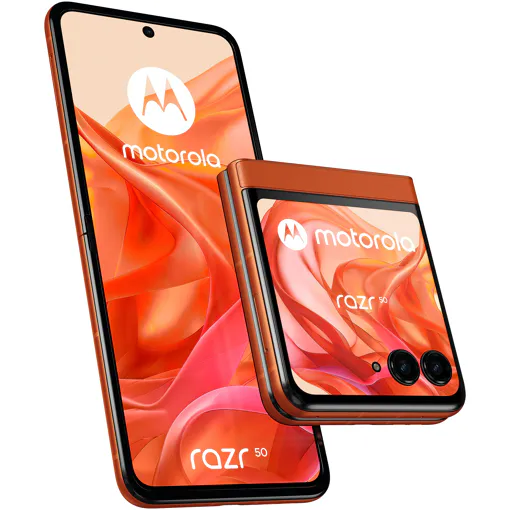 Motorola razr 50 6.9" Double SIM Android 14 5G USB Type-C 8 Go 256 Go 4200 mAh Orange Bon état reconditionné disponible sur Rakuten