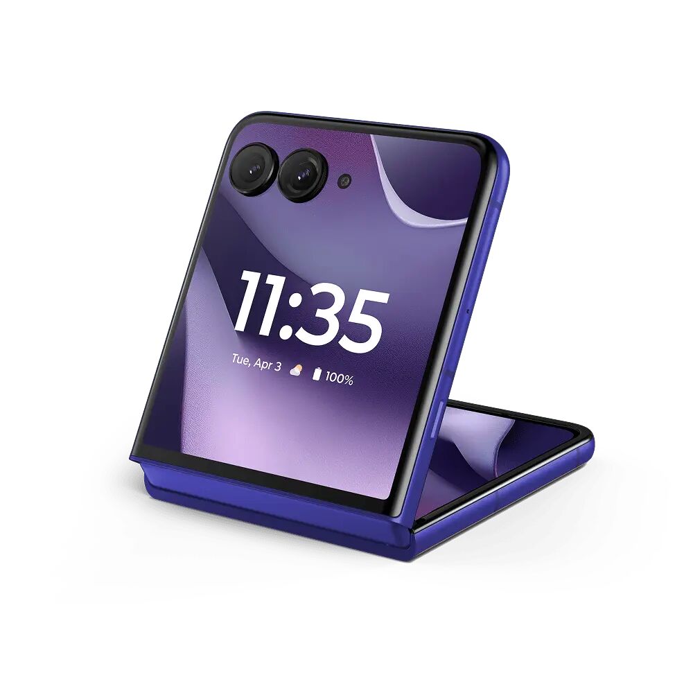 Motorola Razr 70 Ultra 16 GB 512 GB Dual-SIM PANTONE Orient Blue Parfait état Motorola reconditionné disponible sur Refurbed
