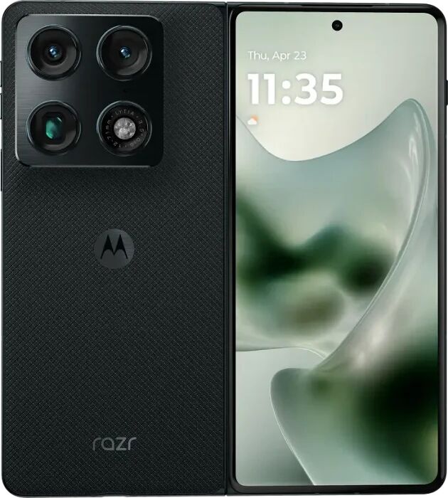 Motorola Razr Fold 5G 16 GB 512 GB Dual-SIM PANTONE Blackened Blue Parfait état Motorola reconditionné disponible sur Refurbed