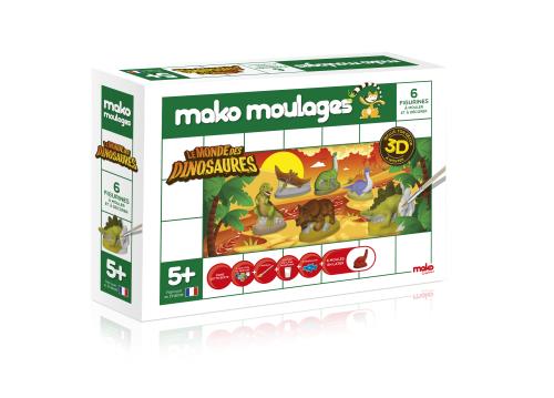 Moulages Dinosaures Mako 6 Moules État correct N/A reconditionné disponible sur Fnac