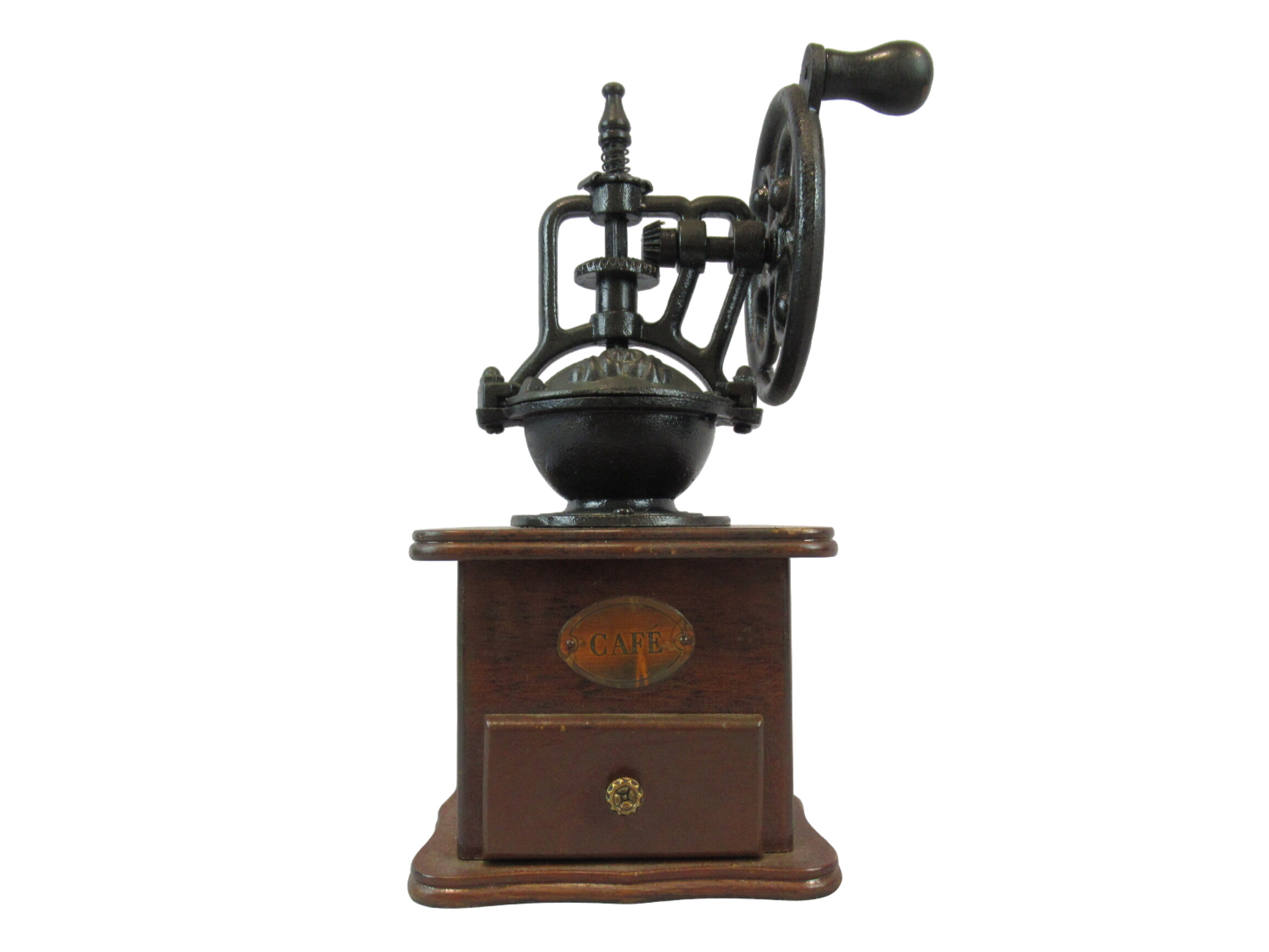 Moulin à café décoratif vintage Bon état - 30,00 € Moulin à café décoratif vintage Bon état reconditionné disponible sur Label Emmaüs