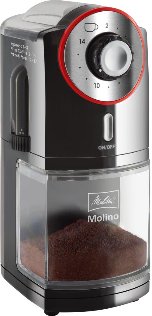Moulin à café Melitta Molino 1019-01 Noir État correct reconditionné disponible sur Fnac