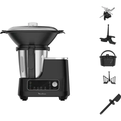 Moulinex ClickChef HF456810 - Robot cuiseur - 3.6 litres - noir Bon état - 113,89 € Moulinex ClickChef HF456810 - Robot cuiseur - 3.6 litres - noir Bon état reconditionné disponible sur Rakuten