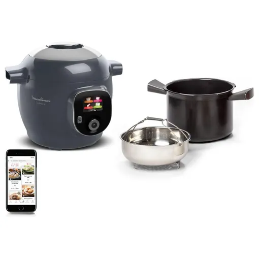 Moulinex Cookeo + CE851HF0 - Cocotte minute - 6 litres - java pepper gray Bon état reconditionné disponible sur Rakuten
