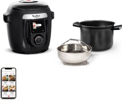 Moulinex - Cookeo Ce952810 Noir Wifi 6 L, 9 Modes De Cuisson, 150 Recettes Parfait état - 169,00 € Moulinex - Cookeo Ce952810 Noir Wifi 6 L, 9 Modes De Cuisson, 150 Recettes Parfait état reconditionné disponible sur Boulanger