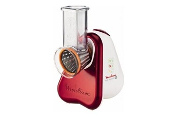Moulinex Fresh Express Plus DJ756G Ruby Red - Râpe électrique - 150 Watt - rouge métallique/blanc Bon état SEB reconditionné disponible sur Darty | Dero