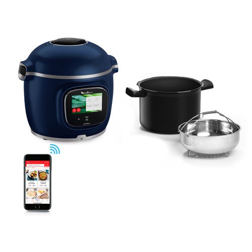 Moulinex Multicuiseur intelligent Cookeo Touch Pro, Balance integree, Connecte, CE943410 État correct Moulinex reconditionné disponible sur Fnac