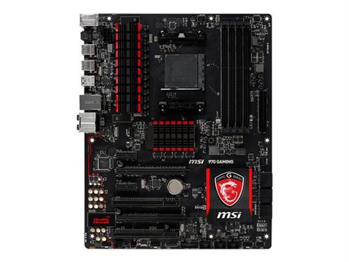 MSI 970 GAMING - Carte-mère - ATX - Socket AM3+ - AMD 970 Chipset - USB 3.0 - Gigabit LAN - audio HD (8 canaux) État correct MSI reconditionné disponible sur Fnac