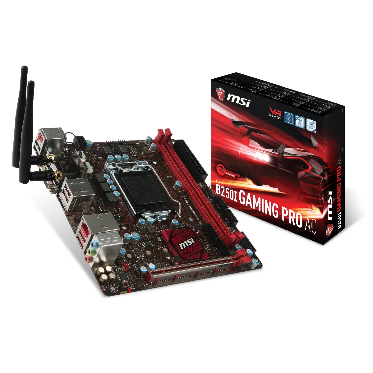 Msi B250I Gaming Pro AC Reconditionné - 136,00 € Msi B250I Gaming Pro AC Reconditionné MSI reconditionné disponible sur Rue du Commerce Seconde Vie | Dero
