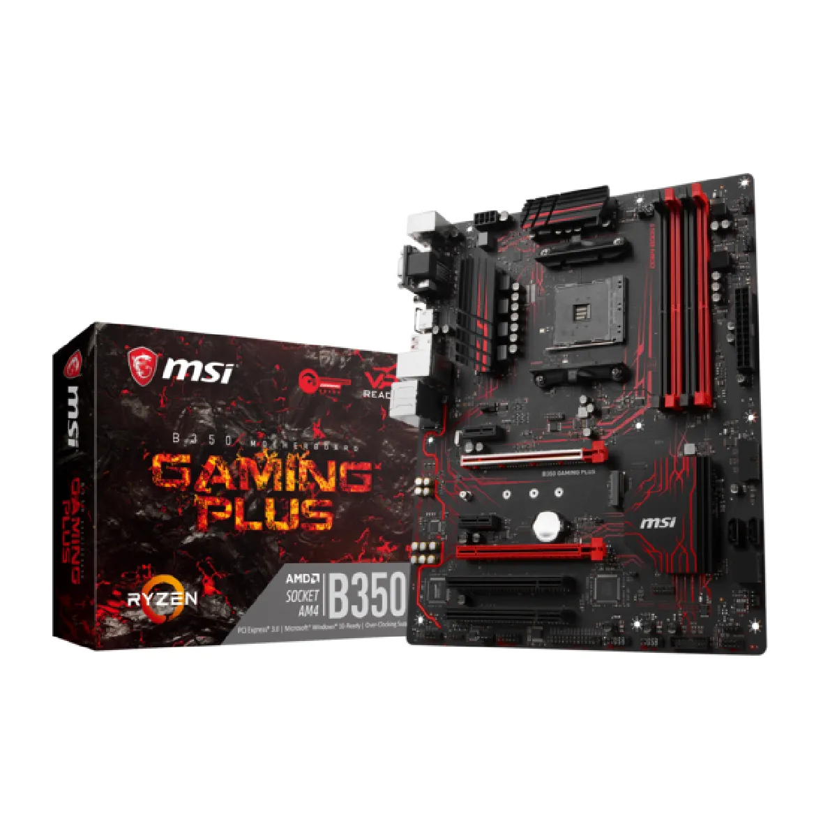Msi B350 Gaming Plus Reconditionné - 106,00 € Msi B350 Gaming Plus Reconditionné MSI reconditionné disponible sur Rue du Commerce Seconde Vie