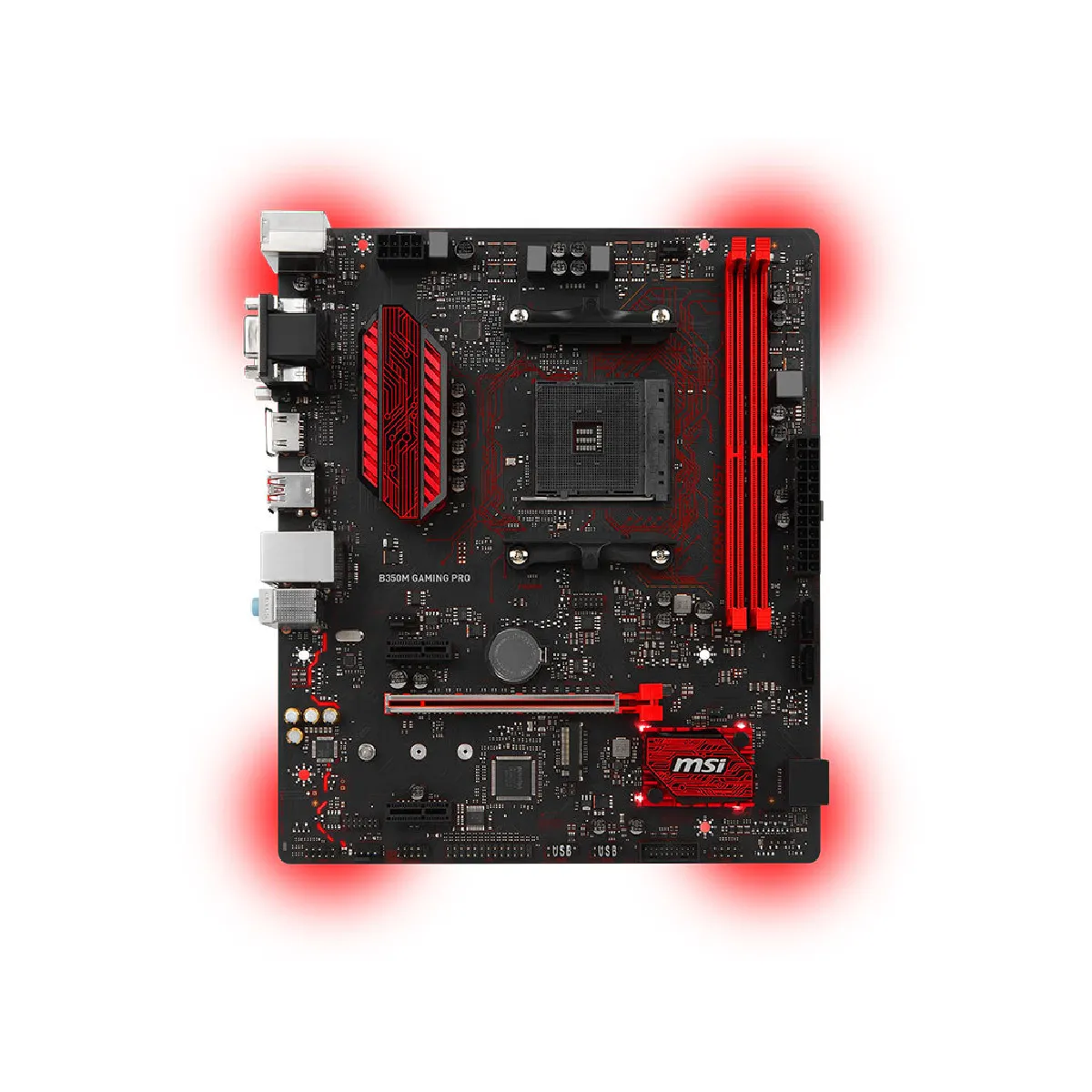 Msi B350M GAMING PRO Reconditionné - 99,00 € Msi B350M GAMING PRO Reconditionné MSI reconditionné disponible sur Rue du Commerce Seconde Vie