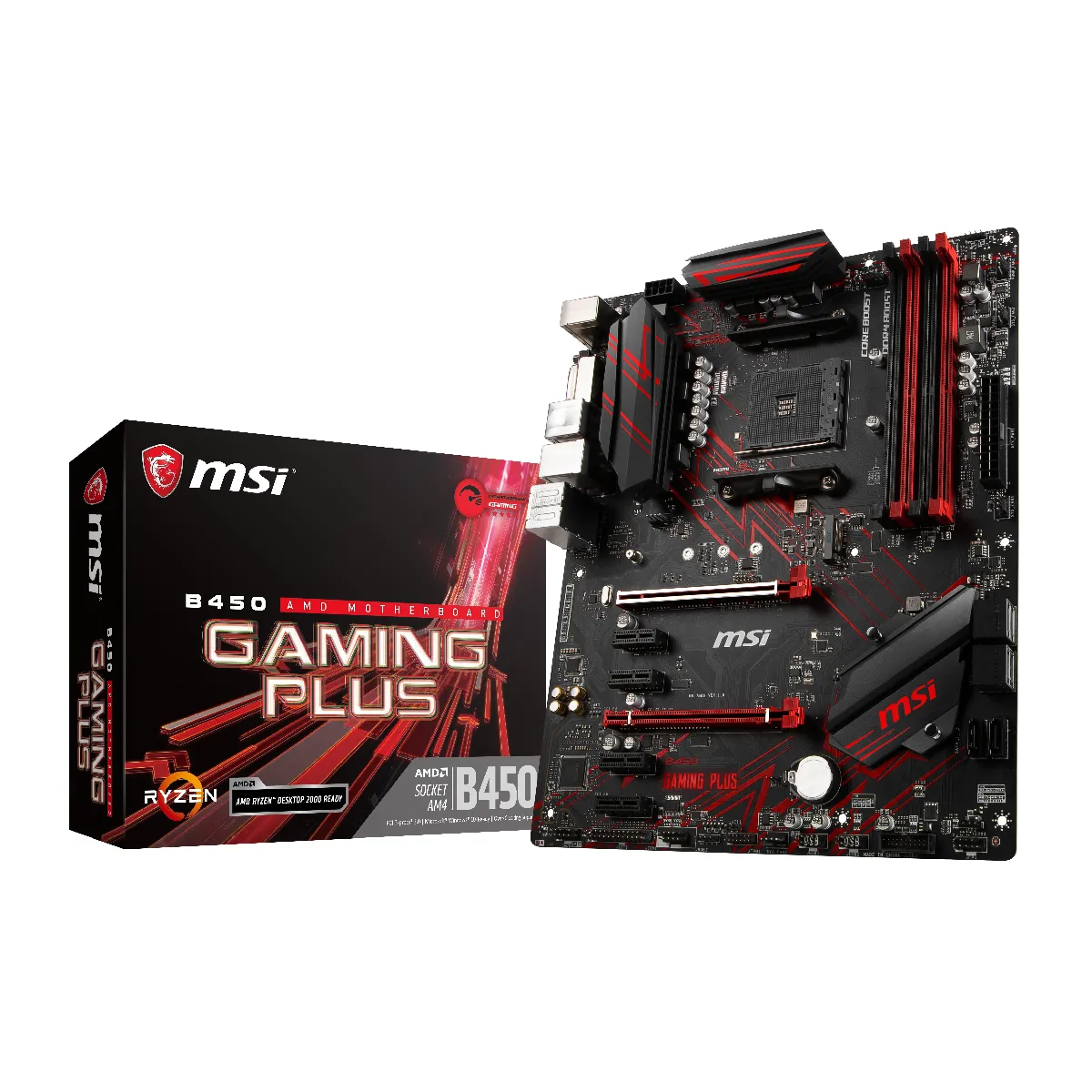 Msi B450 Gaming Plus Reconditionné - 217,00 € Msi B450 Gaming Plus Reconditionné MSI reconditionné disponible sur Rue du Commerce Seconde Vie