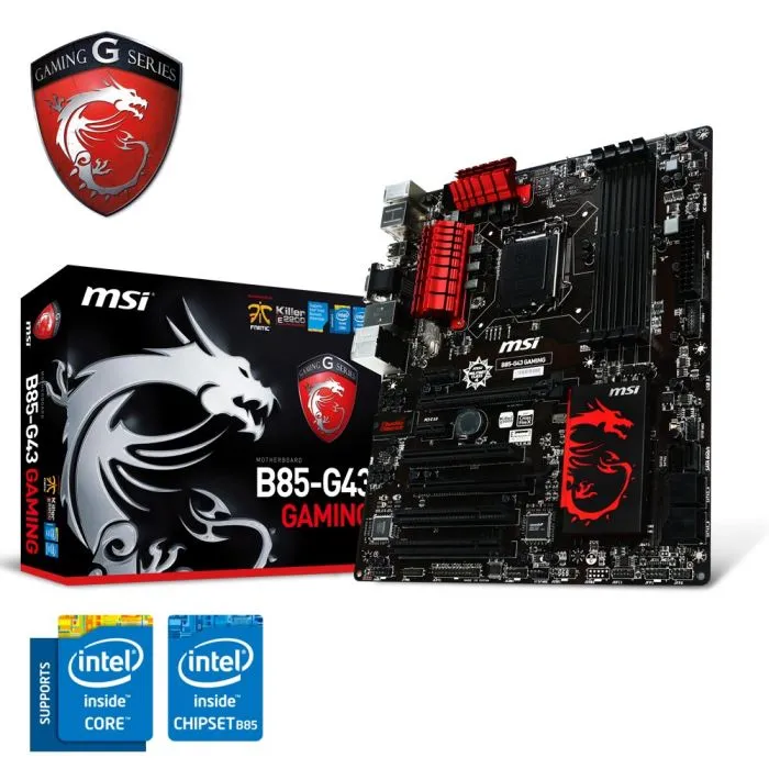 MSI B85-G43 GAMING B85-G43 GAMING Reconditionné MSI reconditionné disponible sur Cdiscount Seconde Vie | Dero