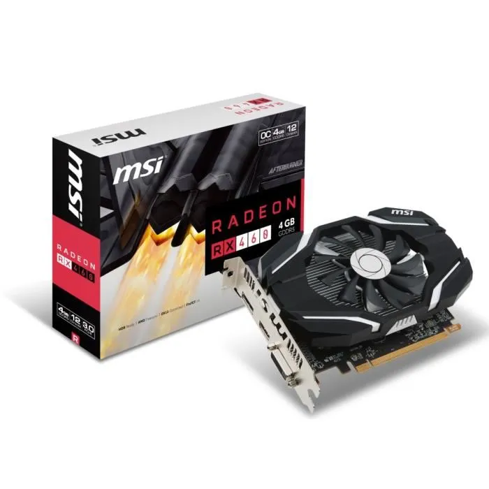 MSI Carte graphique AMD Radeon RX 460 4G OC - 4Go GDDR5 Reconditionné - 85,00 € MSI Carte graphique AMD Radeon RX 460 4G OC - 4Go GDDR5 Reconditionné reconditionné disponible sur Cdiscount Seconde Vie