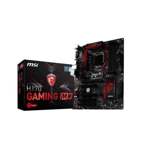 MSI carte mere H170 Gaming M3 État correct MSI reconditionné disponible sur Fnac