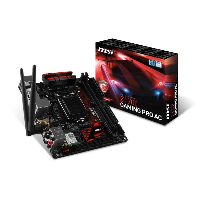 MSI carte mère Z170I GAMING PRO AC Reconditionné - 138,60 € MSI carte mère Z170I GAMING PRO AC Reconditionné MSI reconditionné disponible sur Cdiscount Seconde Vie | Dero