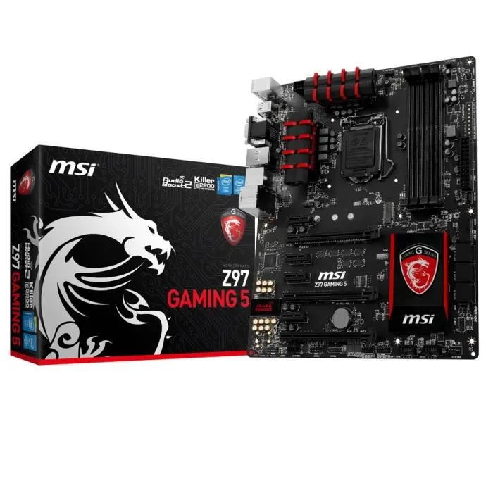 MSI Carte mère Z97 GAMING 5 Reconditionné MSI reconditionné disponible sur Cdiscount Seconde Vie