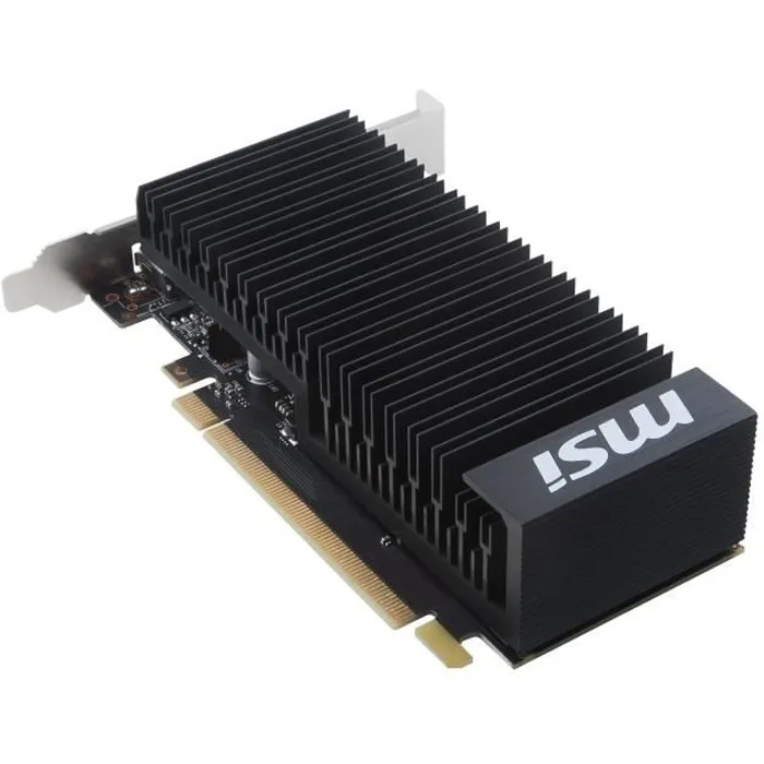 MSI GT 1030 2GHD4 LP OC Carte graphique GF GT 1030 2 Go DDR4 PCIe 3.0 x4 profil bas HDMI DisplayPort Reconditionné - 78,29 € MSI GT 1030 2GHD4 LP OC Carte graphique GF GT 1030 2 Go DDR4 PCIe 3.0 x4 profil bas HDMI DisplayPort Reconditionné MSI reconditionné disponible sur Cdiscount Seconde Vie
