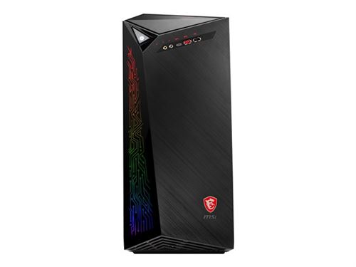 MSI MAG Infinite 10TC 1268FR - Tour - Core i7 10700 / 2.9 GHz - RAM 16 Go - SSD 512 Go - NVMe, HDD 2 To - GF RTX 3060 - GigE - LAN sans fil: 802.11a/b/g/n/ac/ax, Bluetooth 5.1 - Win 10 Home Advanced - moniteur : aucun - noir État correct N/A reconditionné disponible sur Fnac