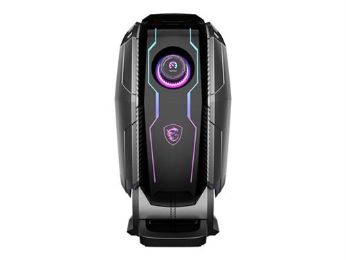 MSI MEG Aegis Ti5 12VTE 002EU - Tour jeux - Core i9 12900K / jusqu'à 5.2 GHz - RAM 128 Go - SSD 2 To - NVMe, HDD 3 To - GF RTX 3080 - Gigabit Ethernet, 2.5 Gigabit Ethernet, IEEE 802.11ax (Wi-Fi 6E), Bluetooth 5.2 - Win 11 Pro - moniteur : aucun - noir État correct N/A reconditionné disponible sur Fnac
