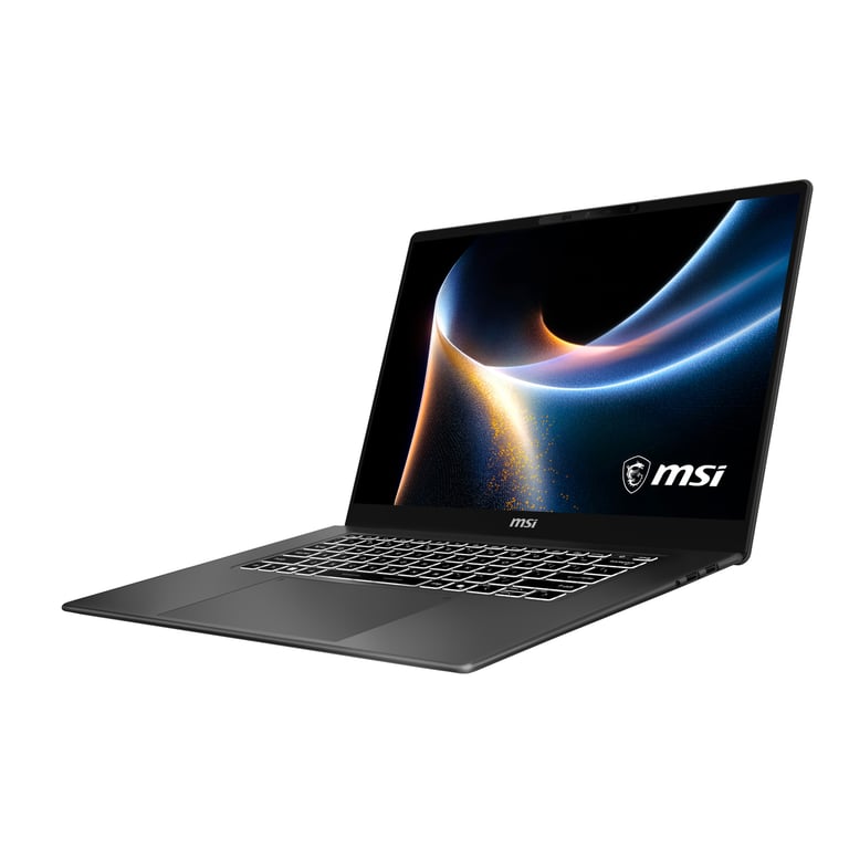 MSI Prestige 16 AI+ C3MG-010FR Copilot+ PC Intel Core Ultra X9 388H Ordinateur portable 40,6 cm (16 ) 2.8K 32 Go LPDDR5x-SDRAM 2 To SSD Wi-Fi 7 (802.11be) Windows 11 Home Français Gris - Excellent état Parfait état MSI reconditionné disponible sur Pixmania