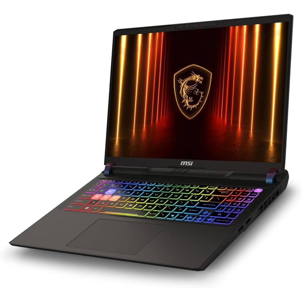 MSI Vector 16 HX AI 16" Core Ultra 9 2.1 GHz - SSD 1 TB - 8 Go - Nvidia GeForce RTX 5070 Ti QWERTY - Italien Reconditionné - 3209,00 € MSI Vector 16 HX AI 16" Core Ultra 9 2.1 GHz - SSD 1 TB - 8 Go - Nvidia GeForce RTX 5070 Ti QWERTY - Italien Reconditionné MSI reconditionné disponible sur Backmarket
