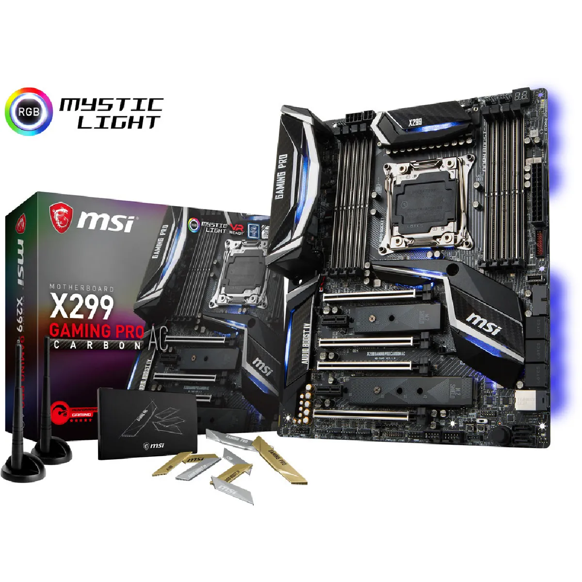 Msi X299 GAMING PRO CARBON AC Reconditionné - 299,00 € Msi X299 GAMING PRO CARBON AC Reconditionné MSI reconditionné disponible sur Rue du Commerce Seconde Vie