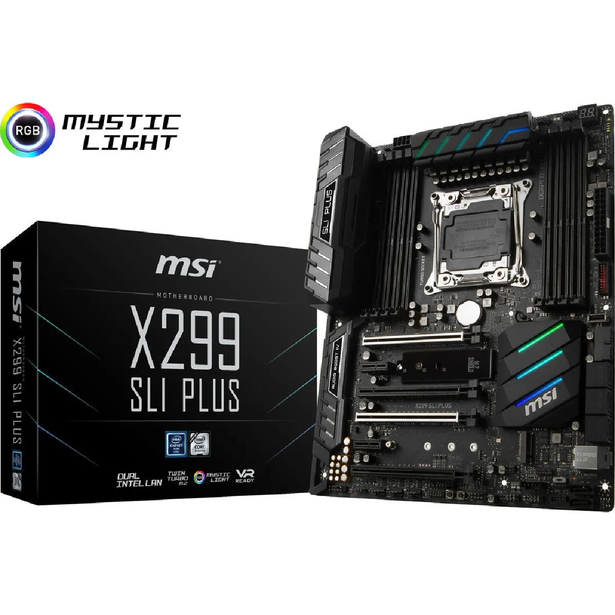 Msi X299 SLI PLUS Reconditionné - 236,00 € Msi X299 SLI PLUS Reconditionné MSI reconditionné disponible sur Rue du Commerce Seconde Vie