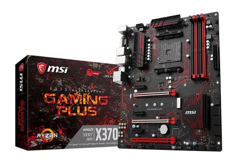 MSI X370 GAMING PLUS AMD X370 Socket AM4 ATX carte mère - cartes mères (DDR4-SDRAM, DIMM, 1866,2133,2400,2667,2933,3200 MHz, Dual, 64 Go, AMD) État correct MSI reconditionné disponible sur Fnac