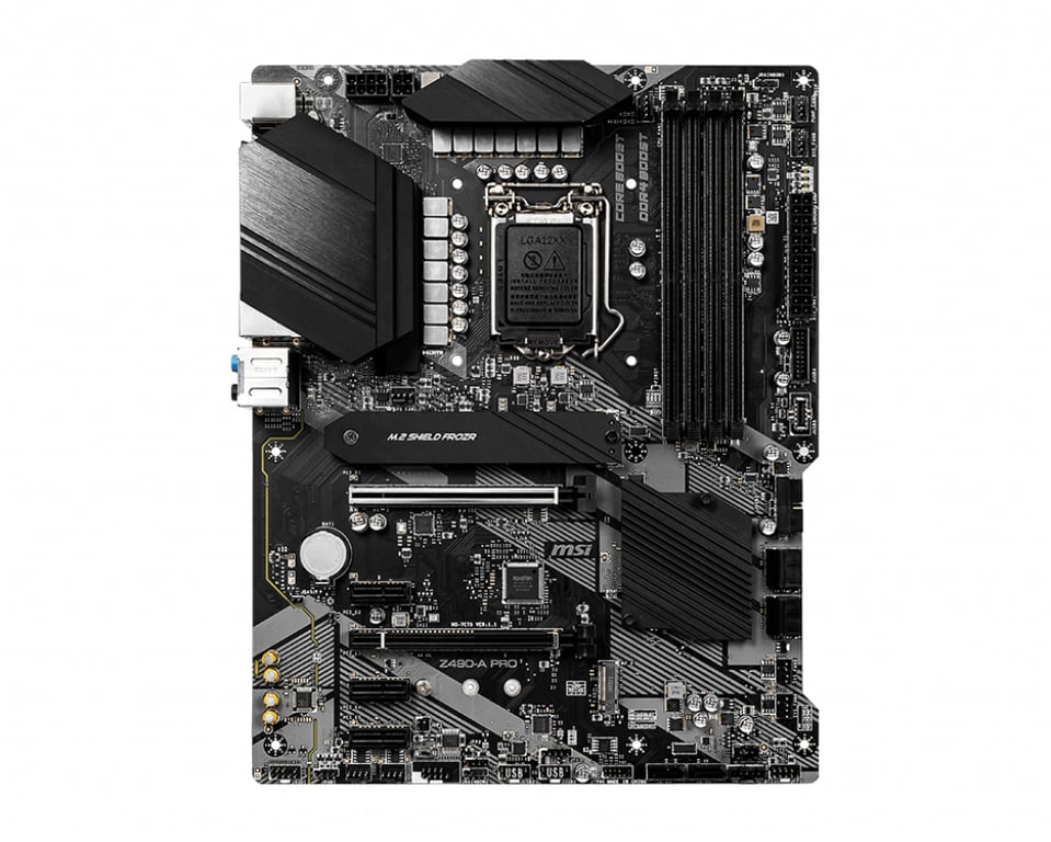 MSI Z490-A PRO carte mère Intel Z490 LGA 1200 (Socket H5) ATX - Excellent état Parfait état MSI reconditionné disponible sur Pixmania