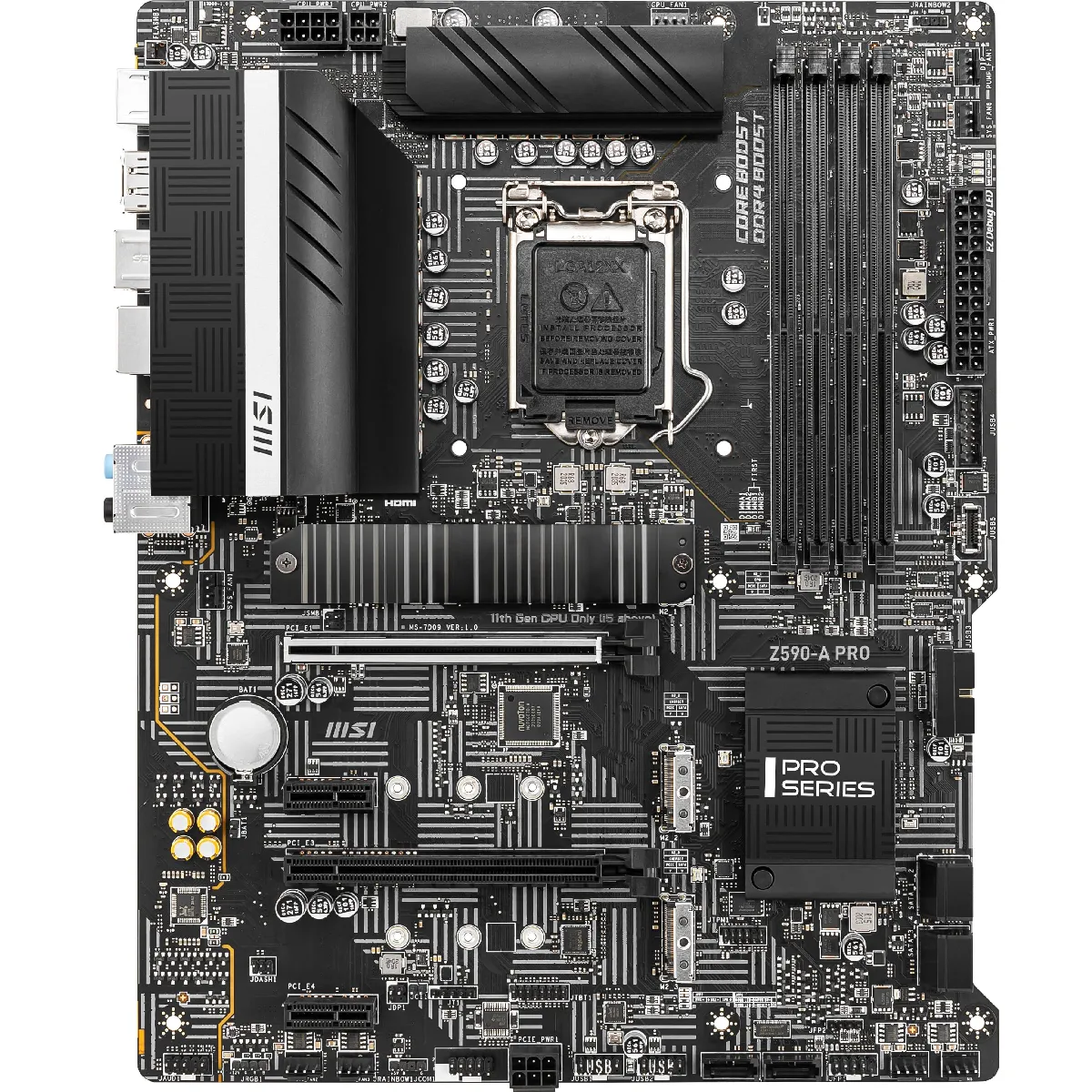 MSI Z590-A PRO Reconditionné - 169,00 € MSI Z590-A PRO Reconditionné MSI reconditionné disponible sur Rue du Commerce Seconde Vie