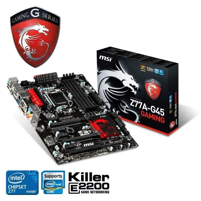 MSI Z77A-G45 GAMING Reconditionné MSI reconditionné disponible sur Cdiscount Seconde Vie