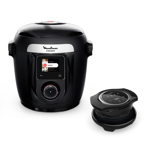 Multicuiseur iMoulinex Cookeo Wifi 9-en-1 Noir + Extra crisp YY5449FB État correct Moulinex reconditionné disponible sur Fnac